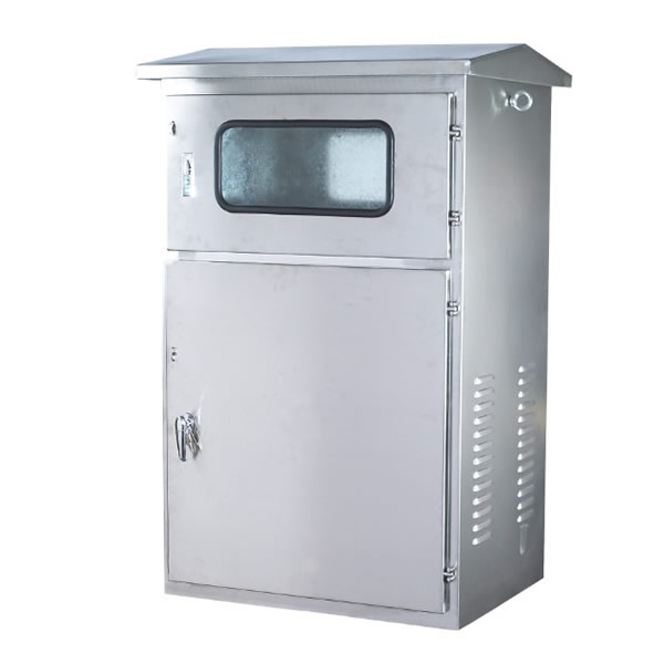 不銹鋼雙門室外電表箱