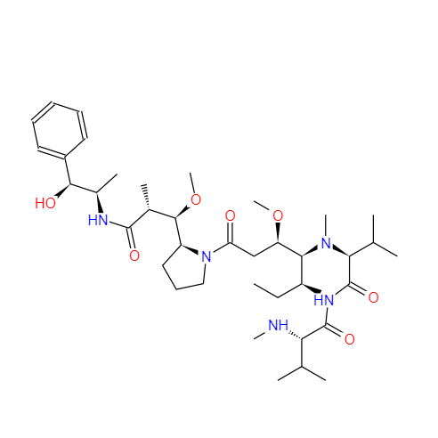CAS： 474645-27-7，一甲基澳瑞他汀E， 英文名稱： MMAE 