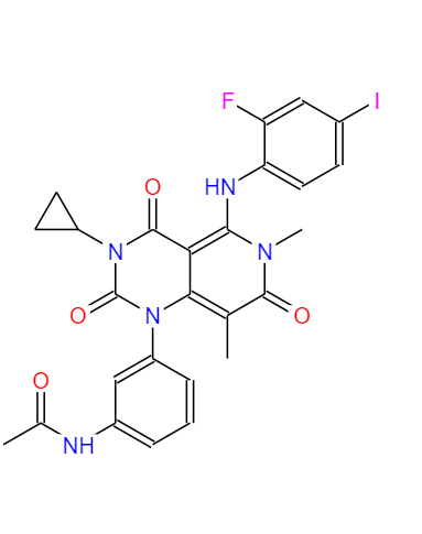 CAS：871700-17-3，曲美替尼