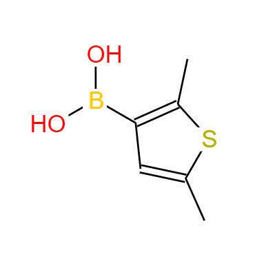 CAS：162607-23-0,中文名稱：2,5-二甲基噻吩-3-硼酸 英文名稱：2,5-Dimethylthiophene-3-boronic acid 