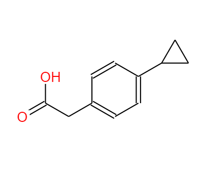 CAS：40641-90-5,中文名稱：4-環(huán)丙基苯乙酸 英文名稱：2-(4-Cyclopropylphenyl)aceticacid 