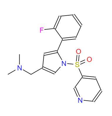  CAS：1885094-62-1,中文名稱：Vonoprazan Impurity 67 英文名稱：Vonoprazan Impurity 67