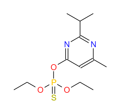 CAS： 333-41-5,中文名稱： 二嗪磷 英文名稱： Diazinon 