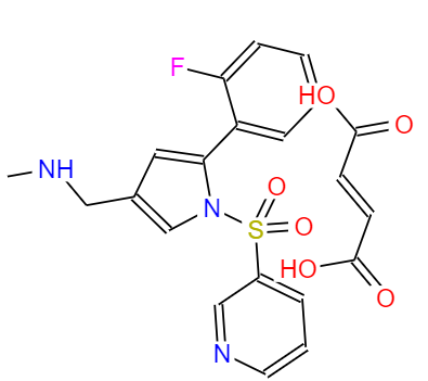 CAS：1260141-27-2,中文名稱：富馬酸沃諾拉贊 英文名稱：TAK-438 
