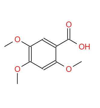CAS：490-64-2,中文名稱：2,4,5-三甲氧基苯甲酸 英文名稱：2,4,5-Trimethoxybenzoic acid 