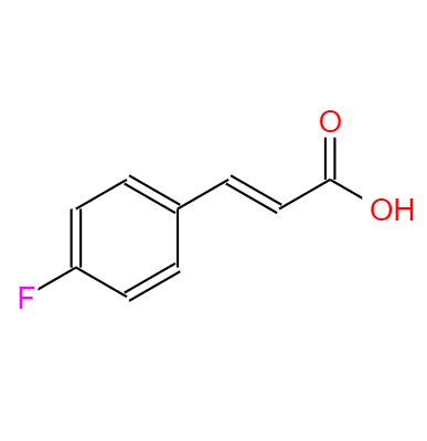 CAS：459-32-5,中文名稱(chēng)：4-氟肉桂酸 英文名稱(chēng)：4-Fluorocinnamic acid 