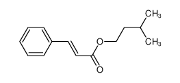 CAS：7779-65-9,中文名稱：肉桂酸異戊酯,英文名稱：Isoamyl cinnamate