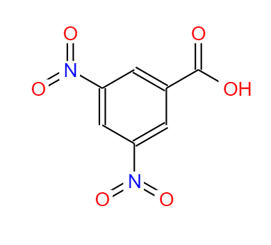 CAS：99-34-3，中文名稱：3,5-二硝基苯甲酸 英文名稱：3,5-Dinitrobenzoic acid 