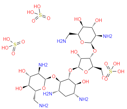  CAS： 1404-04-2，中文名稱(chēng)： 新霉素 英文名稱(chēng)：Neomycin