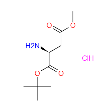  CAS： 34582-30-4，中文名稱(chēng)： (S)-1-氨基琥珀酸4-甲酯叔丁酯鹽酸鹽
