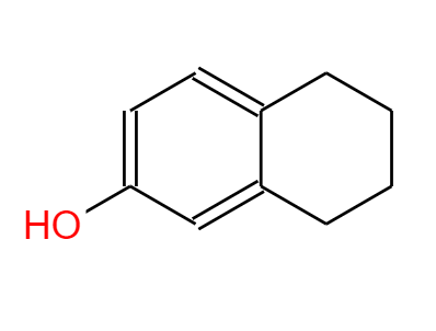 CAS： 1125-78-6，中文名稱： 5,6,7,8-四氫-2-萘酚 英文名稱：5,6,7,8-Tetrahydro-2-naphthol 