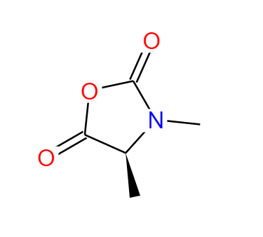 CAS： 58311-53-8，中文名稱： (S)-3,4-二甲基惡唑烷-2,5-二酮 英文名稱：(S)-3,4-Dimethyloxazolidine-2,5-dione 