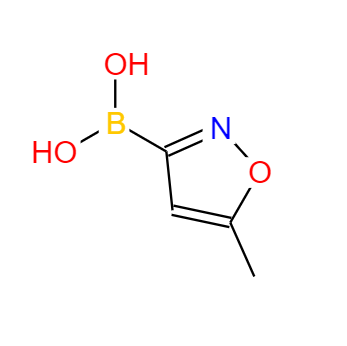 CAS： 1373229-27-6，英文名稱：(5-methyl-1,2-oxazol-3-yl)boronic acid 