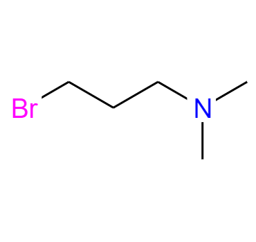 CAS： 53929-74-1，中文名稱： (3-溴丙基)二甲基胺 英文名稱：(3-BROMO-PROPYL)-DIMETHYL-AMINE 
