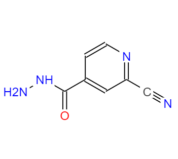 CAS： 135048-32-7，中文名稱： 2-氰基異煙酰肼 英文名稱：2-Cyanoisonicotinohydrazide 