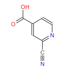 CAS： 161233-97-2，中文名稱： 2氰基-4-吡啶羧酸 英文名稱：-Cyano-4-pyridinecarboxylicacid 