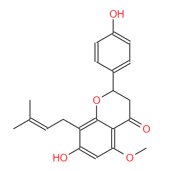 CAS： 521-48-2，中文名稱： 異黃腐酚 英文名稱：Isoxanthohumol 