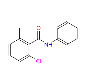 CAS： 1386861-46-6，中文名稱： 2-氯-6-甲基-N-苯基苯甲酰胺 英文名稱：2-Chloro-6-methyl-N-phenylbenzamide 