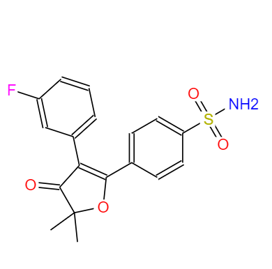 CAS： 301692-76-2，中文名稱： 帕馬考昔 英文名稱：Polmacoxib 