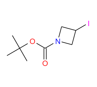 CAS： 254454-54-1，中文名稱： 1-Boc-3-碘氮雜環(huán)丁烷 英文名稱：tert-butyl 3-iodoazetidine-1-carboxylate 