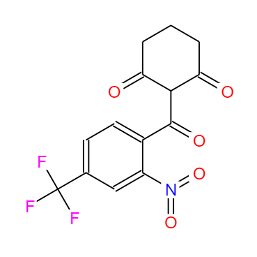 CAS： 104206-65-7，中文名稱： 尼替西農(nóng) 英文名稱：2-(2-nitro-4-trifluoromethylbenzoyl)-1,3-cyclohexanedione 