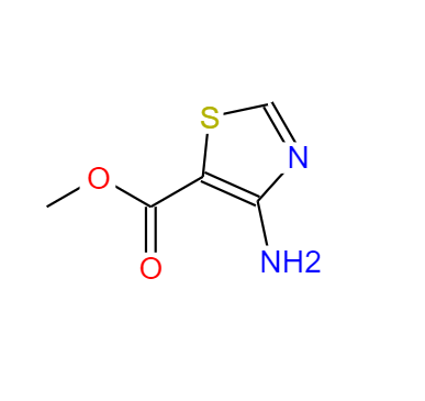 CAS： 278183-10-1，中文名稱： 4-氨基-5-噻唑甲酸甲酯 英文名稱：Methyl4-aminothiazole-5-carboxylate 