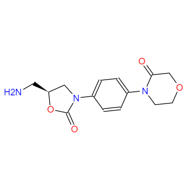 CAS： 446292-10-0，英文名稱：(S)-4-(4-(5-(Aminomethyl)-2-oxooxazolidin-3-yl)phenyl)morpholin-3-one 