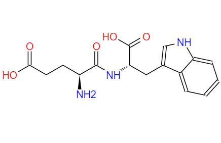CAS： 38101-59-6，中文名稱： 谷氨酰色氨酸 英文名稱：H-GLU-TRP-OH 