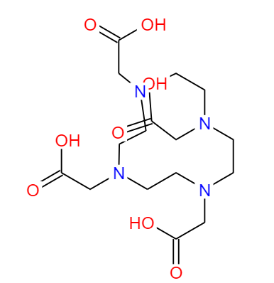  CAS： 60239-18-1，中文名稱： 1,4,7,10-四氮雜環(huán)十二烷-N,N,N,N-四乙酸 英文名稱：Tetraxetan
