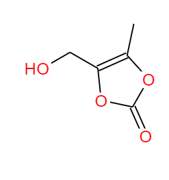 CAS： 91526-18-0，中文名稱： 4-(羥甲基)-5-甲基-[1,3]二氧雜環(huán)戊烯-2-酮 英文名稱：4-(Hydroxymethyl)-5-methyl-1,3-dioxol-2-one 