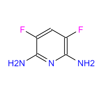 CAS： 247069-27-8，中文名稱： 3,5-二氟-2,6-二氨基吡啶 英文名稱：3,5-Difluoropyridine-2,6-diamine 