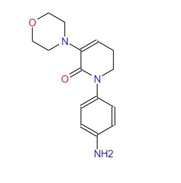 CAS： 1267610-26-3，中文名稱： 1-(4-氨基苯基)-5,6-二氫-3-(4-嗎啉基)-2(1H)-吡啶酮 