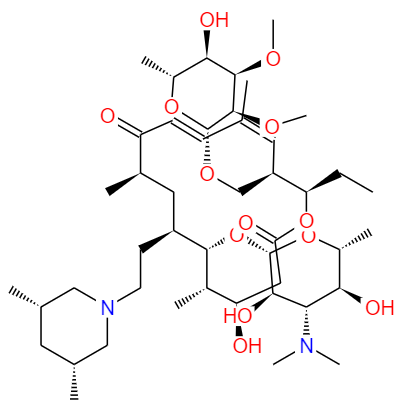 CAS： 108050-54-0，中文名稱： 替米考星 英文名稱：Tilmicosin 