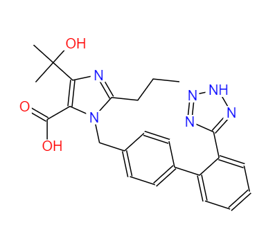 CAS： 144689-24-7，中文名稱： 奧美沙坦 英文名稱：Olmesartan 
