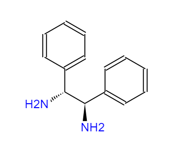 CAS： 35132-20-8，中文名稱： (1R,2R)-二苯基乙二胺 英文名稱：(1R,2R)-Diphenylethane-1,2-diamine 