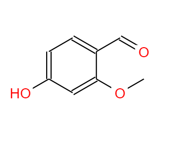 CAS： 18278-34-7，中文名稱： 4-羥基-2-甲氧基苯甲醛 英文名稱：4-Hydroxy-2-methoxybenzaldehyde 