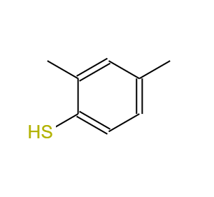  CAS： 13616-82-5，中文名稱： 2,4-二甲基苯硫酚 英文名稱：2,4-DiMethylthiophenol