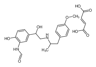 CAS： 43229-80-7，中文名稱： 富馬酸福莫特羅 英文名稱：Formoterol Fumarate 