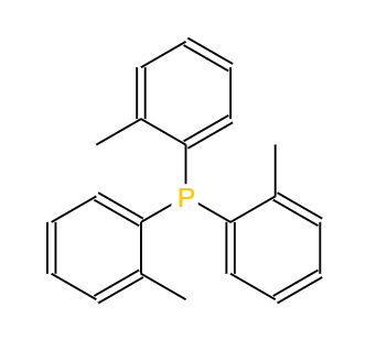 CAS： 6163-58-2，中文名稱： 三(鄰甲基苯基)膦 英文名稱：Tri(o-tolyl)phosphine 