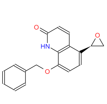 CAS： 173140-90-4，中文名稱： 5-(2R)-2-環(huán)氧乙烷基-8-芐氧基-2(1H)-喹啉酮