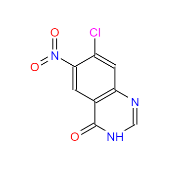  CAS： 53449-14-2，中文名稱： 7-氯-6-硝基喹唑啉-4(3H)-酮 英文名稱：7-Chloro-6-nitroquinazolin-4(3H)-one