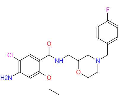 CAS： 112885-41-3，中文名稱： 莫沙必利 