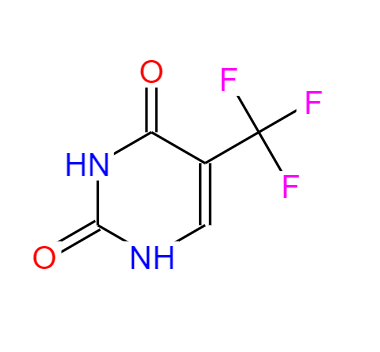 CAS： 54-20-6，中文名稱： 5-三氟甲基尿嘧啶 英文名稱：5-(Trifluoromethyl)uracil 