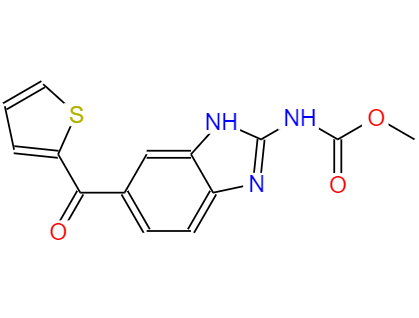  CAS： 31430-18-9，中文名稱： 諾考達唑 英文名稱：Nocodazole