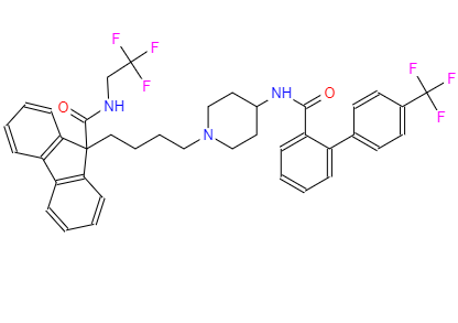 CAS： 182431-12-5，中文名稱： 洛美他派 英文名稱：Lomitapide 