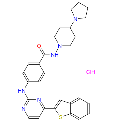 CAS： 1186195-62-9，中文名稱： IKK 16鹽酸鹽 英文名稱：IKK-16 HCl 