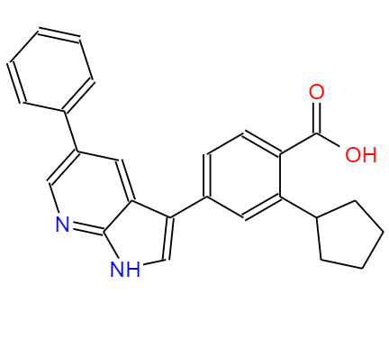 CAS： 890842-28-1，中文名稱： GSK-650394 