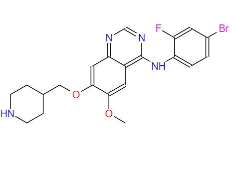 CAS： 338992-12-4，英文名稱：N-Demethyl Vandetanib 