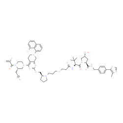 CAS： 2502156-03-6，英文名稱(chēng)：PROTAC KRASG12C Degrader-LC-2 