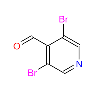 CAS： 70201-42-2，中文名稱： 3,5-二溴-4-吡啶甲醛 英文名稱：3,5-Dibromopyridine-4-carboxaldehyde 